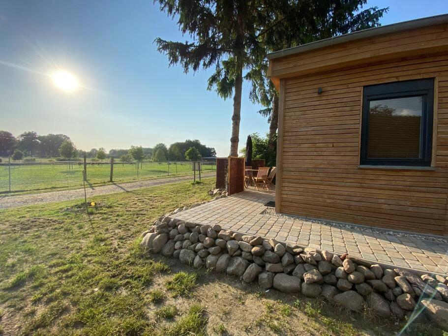Tiny Haus Straussenblick 2 Villa Bad Fallingbostel Exterior foto